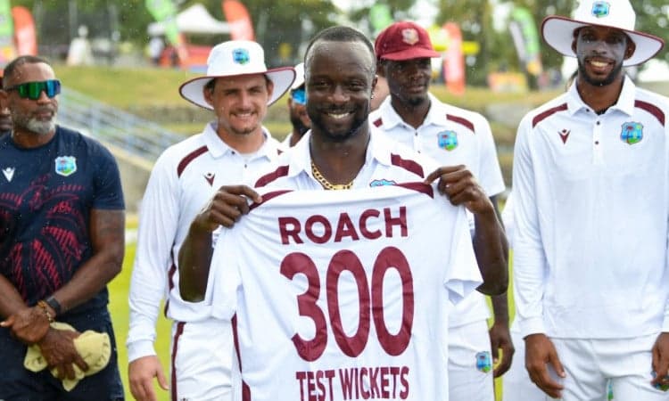 Kemar Roach 300 Test Wickets