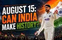India’s August 15 Test History: Can Shubman Gill’s Team Rewrite the Record?