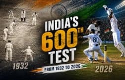 India’s 600th Test: The Extraordinary Journey from Lord’s 1932 to Galle 2026